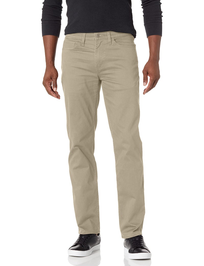 DockersÂ® Men's Jean Cut Straight Fit with All Seasons Techâ„¢, Safari Beige, 34W x 32L - Image 1